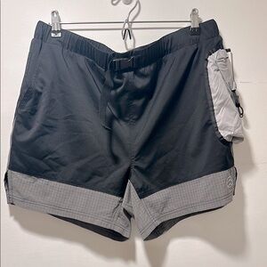 NWT Outdoor Nation Adventure Size Large Running Shorts Lined ACTIVEWEAR 6’’